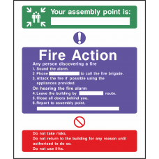Your Assembly Point Is - Fire Action